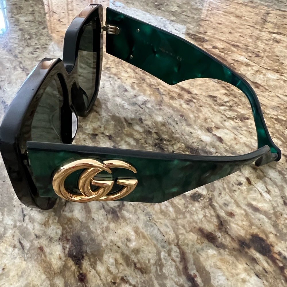 Gucci GG0956S Black/Green 001
